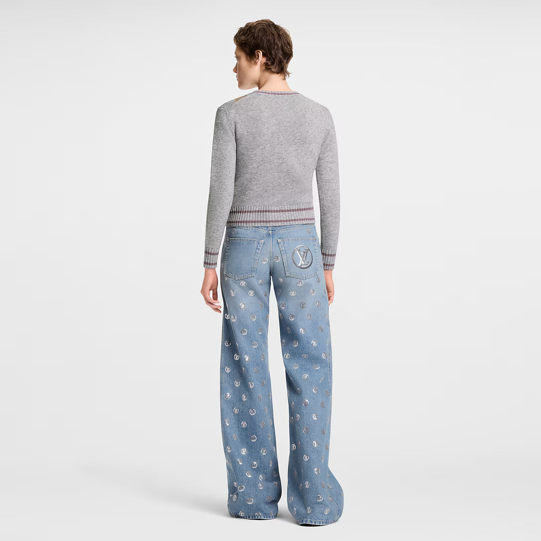 Graphic Signature Knit Pullover