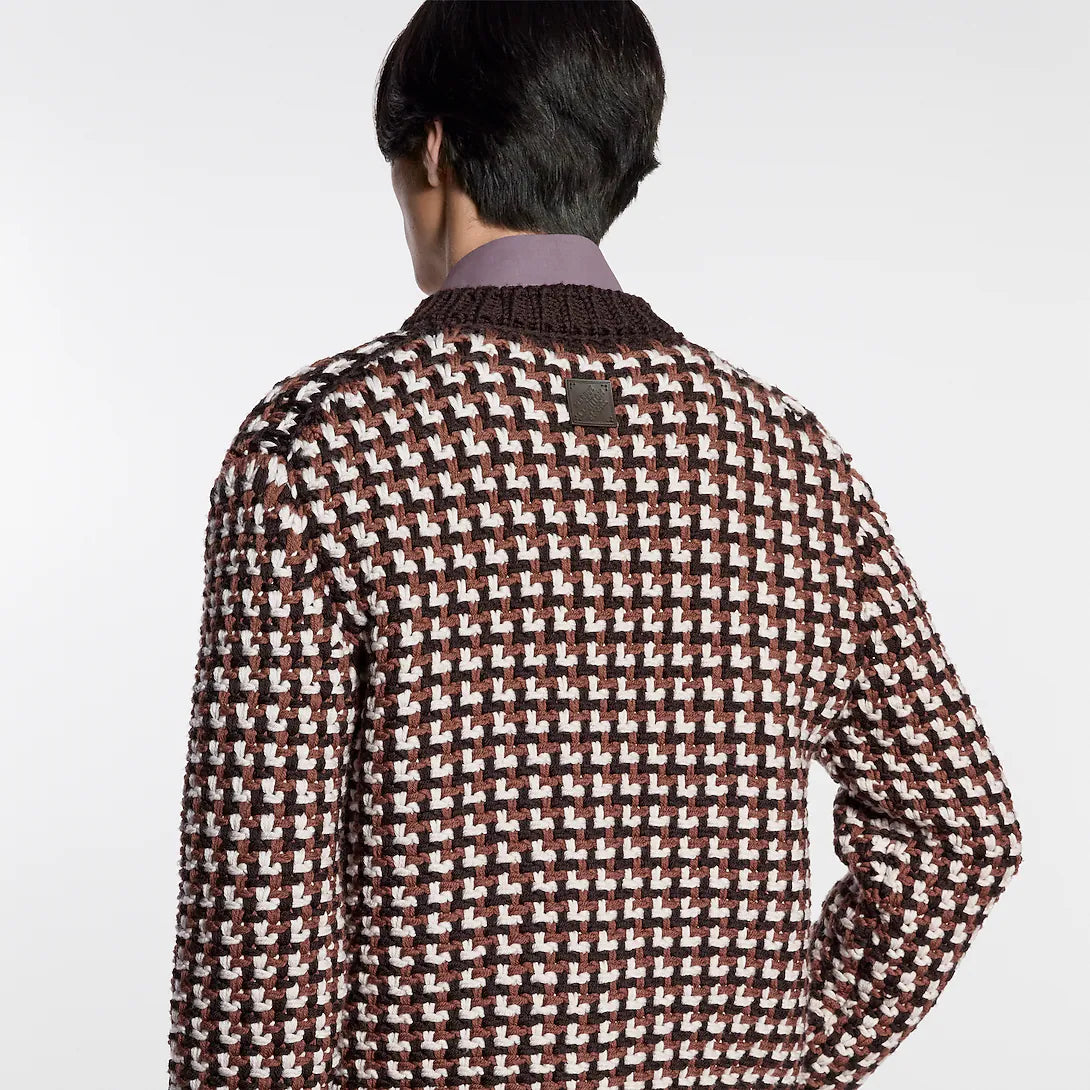 Chunky Knit Wool Cardigan