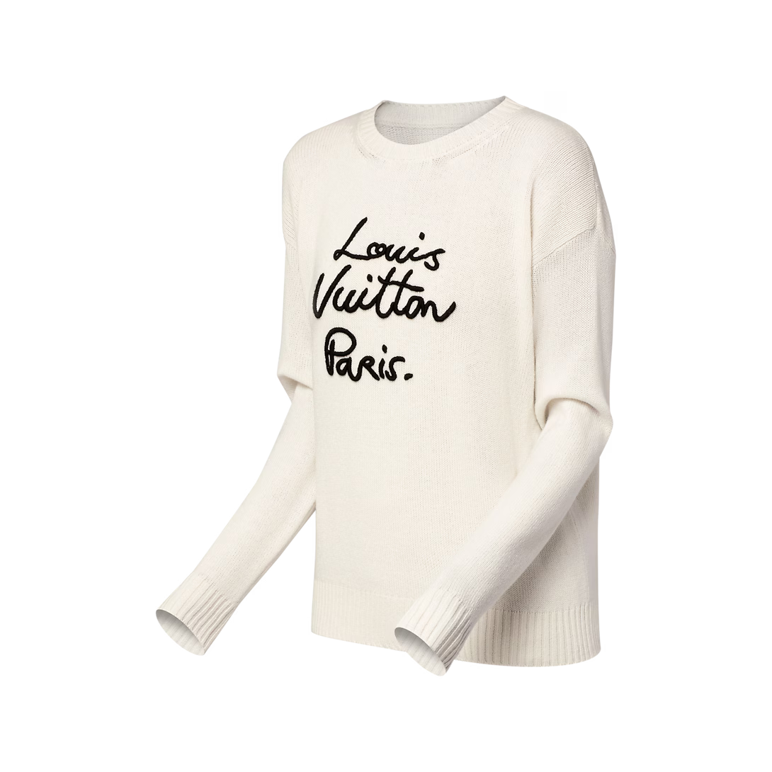 Cursive Signature Pullover