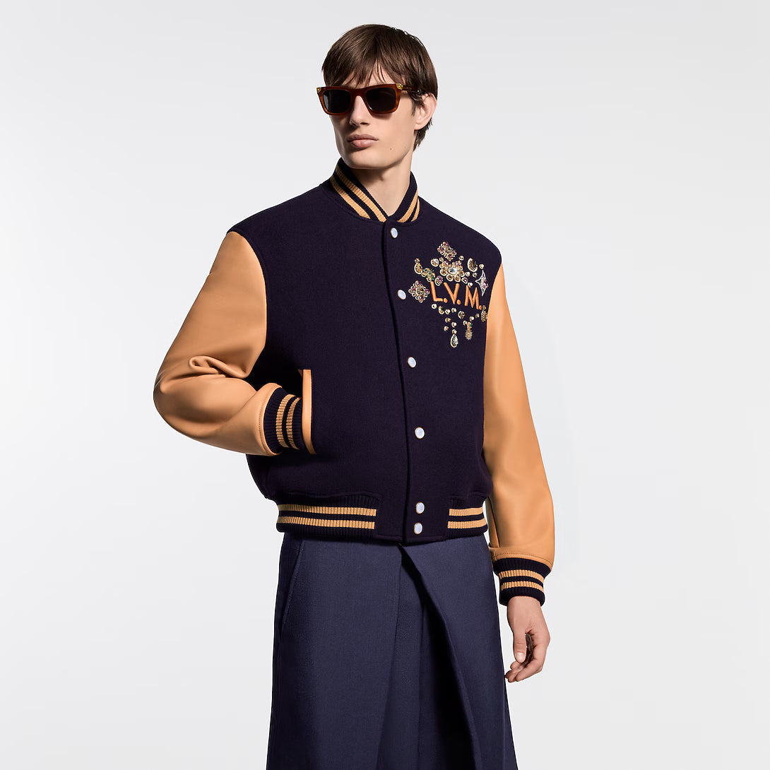 Embellished Varsity Jacket