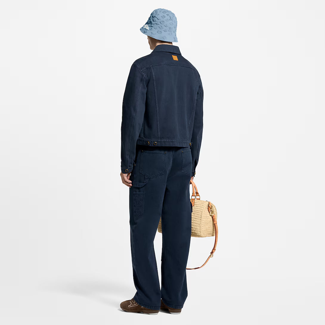Garment-Dyed Denim Type II Trucker Jacket