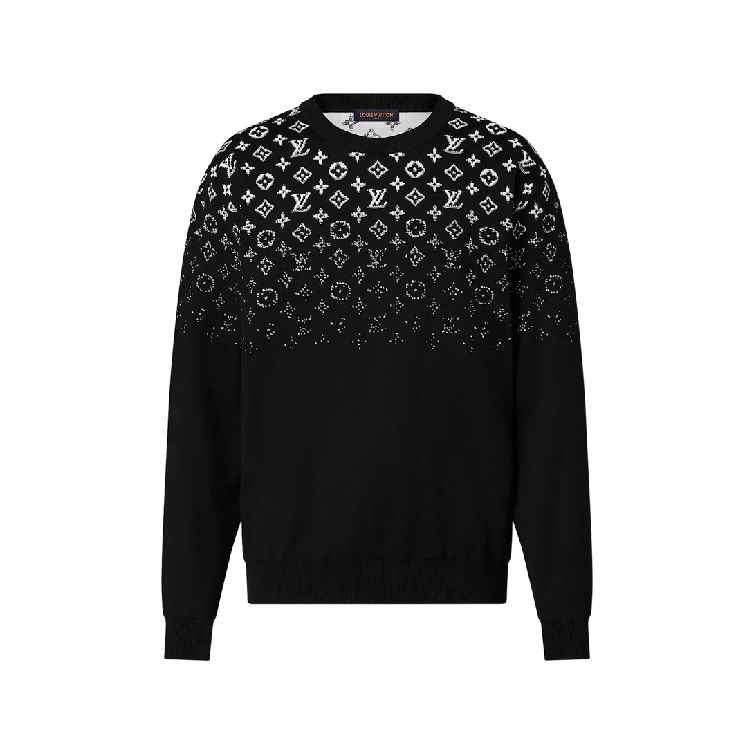 Gradient Cotton Crewneck