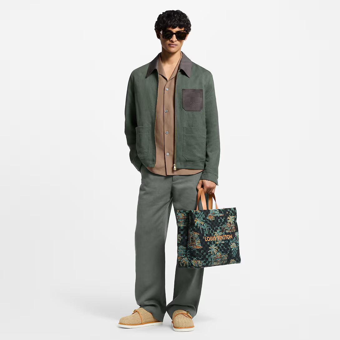 Light Linen Workwear Jacket