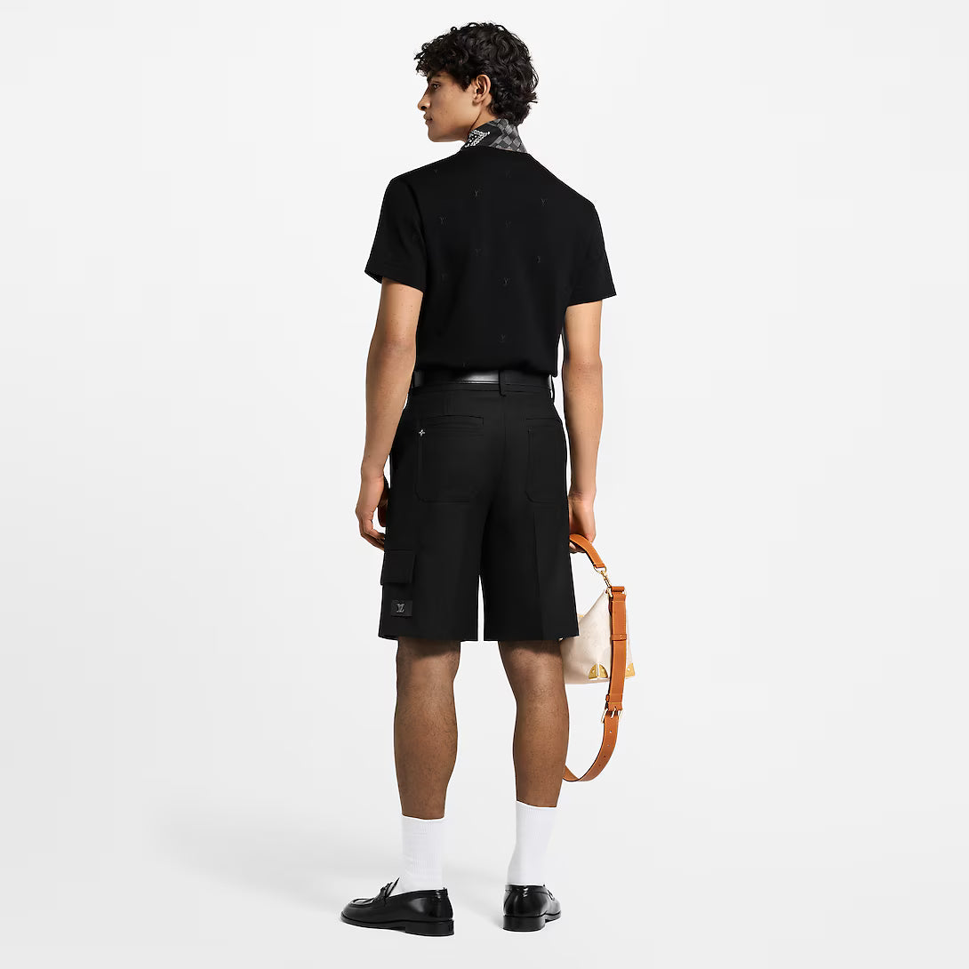 Blason Embroidered Short-Sleeved Crewneck