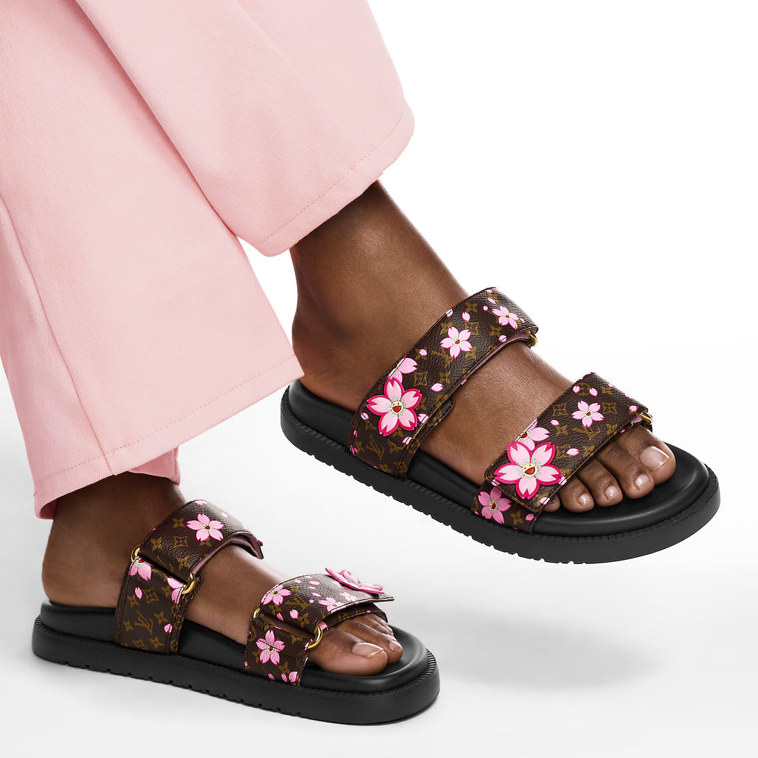 x TM Sunset Flat Comfort Mule