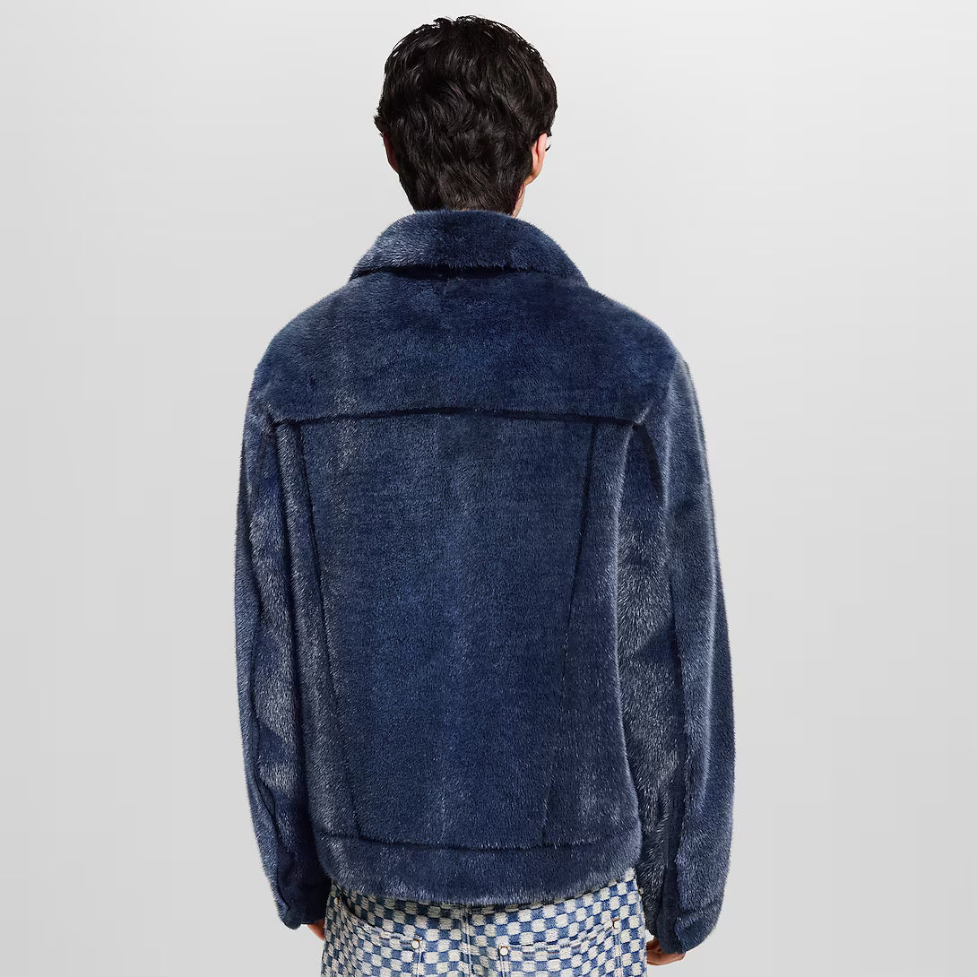 Mink Denim Trucker Jacket