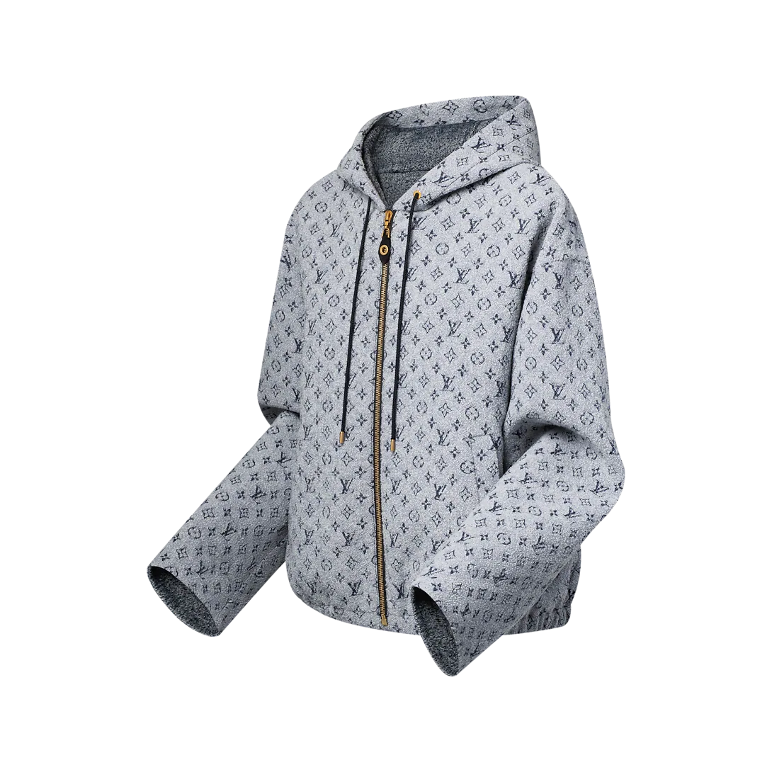 Monogram Bouclé Hoodie