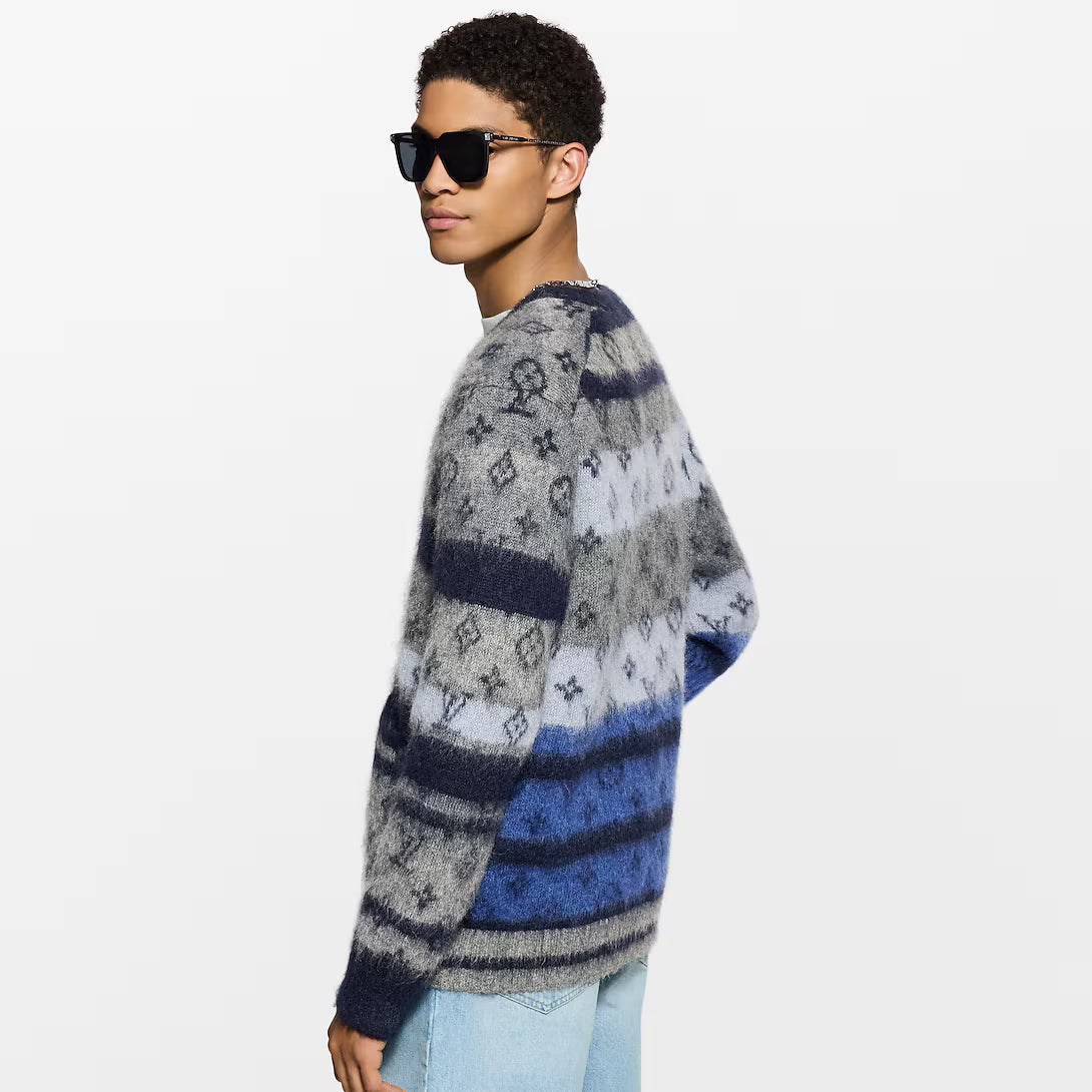 Monogram Mohair Cardigan
