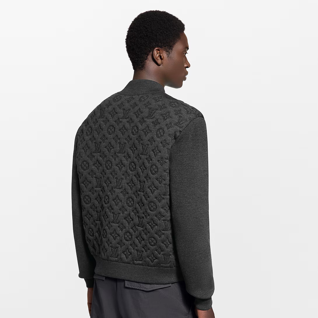 Monogram Padded Bomber