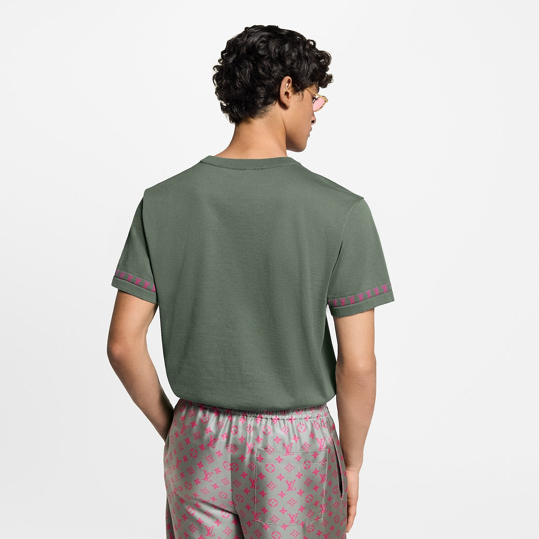 Short-Sleeved Signature Crewneck