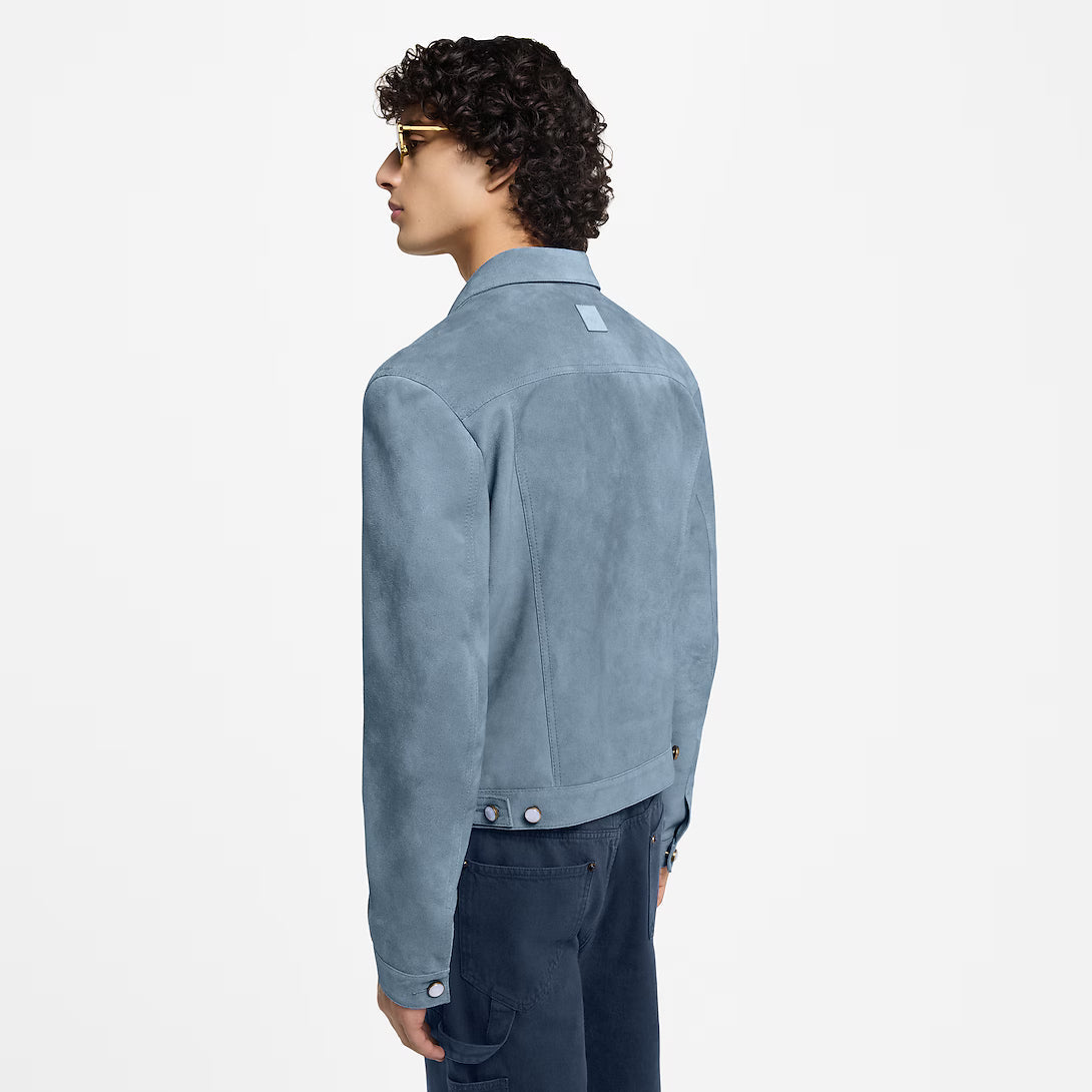 Suede Leather Type II Trucker Jacket