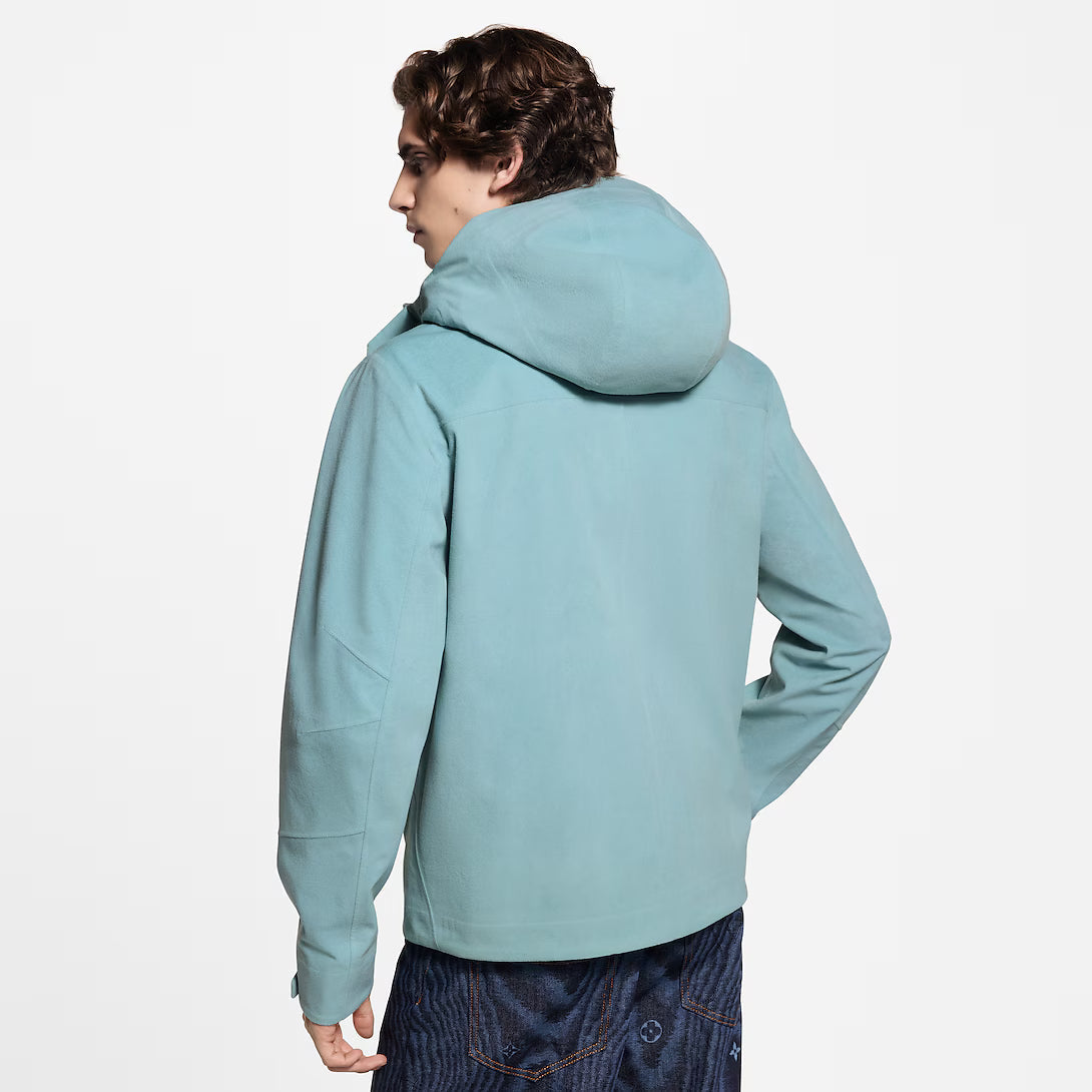 Technical Velvet Rain Jacket