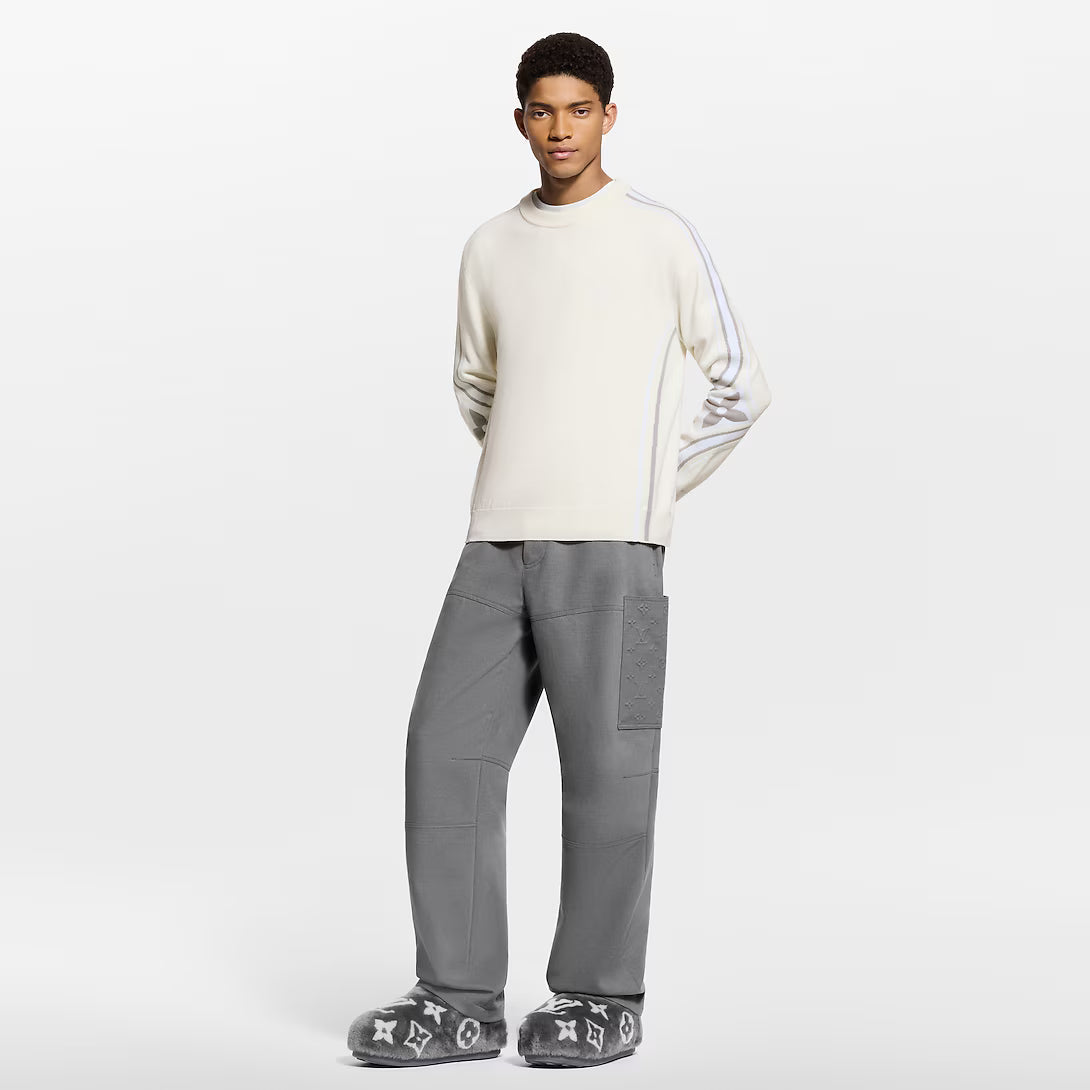 Cashmere Mix Cargo Pants