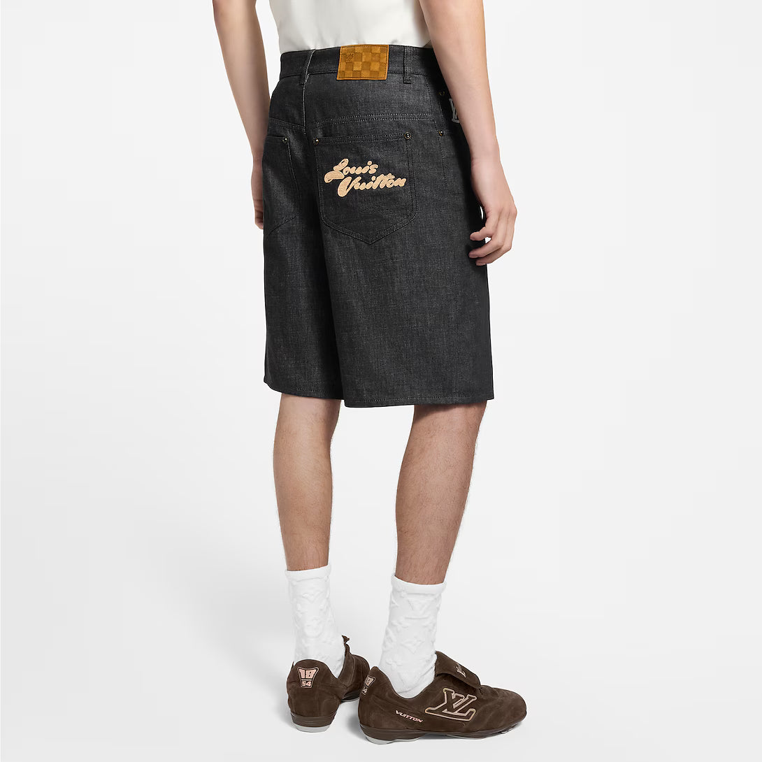 Chambray Shorts