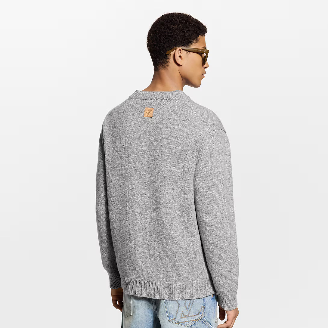Chunky Wool-Cashmere Crewneck
