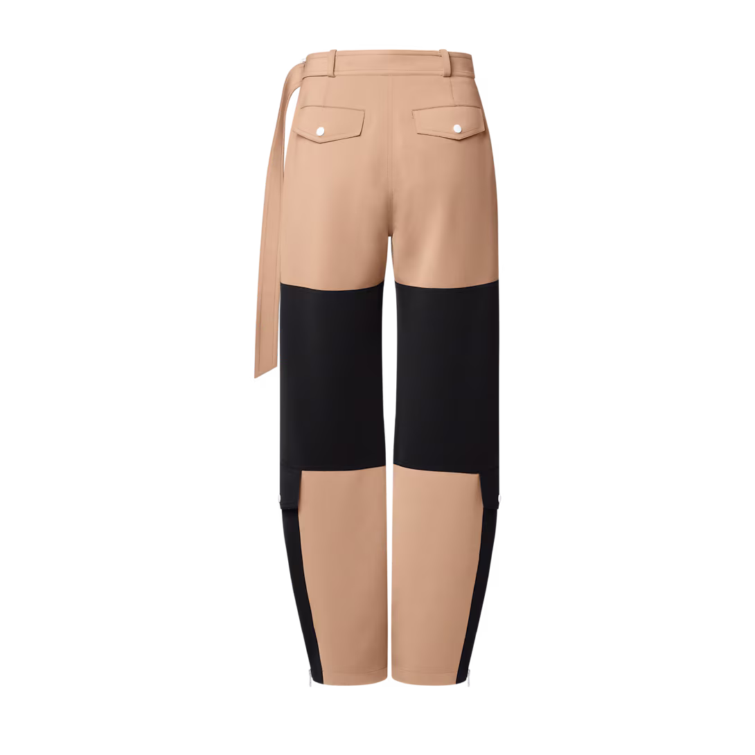 Color-Blocked Cargo Pants
