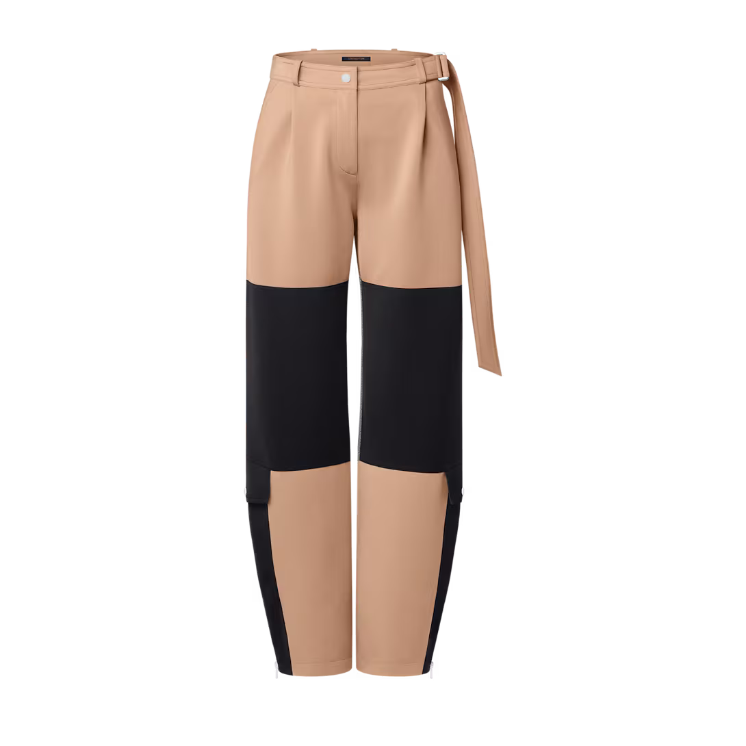 Color-Blocked Cargo Pants