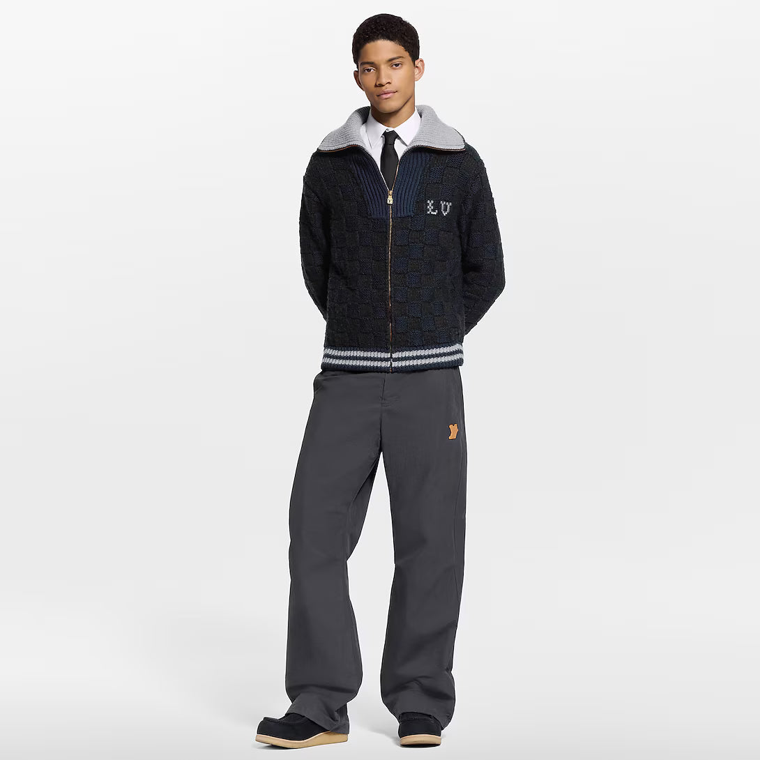 Damier Knit Blouson