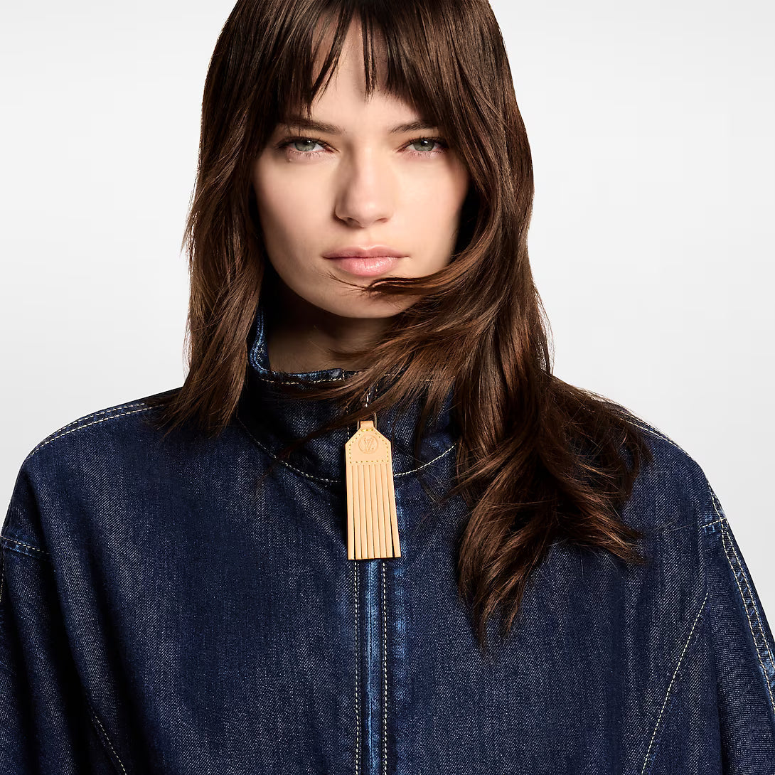 Denim Zip-Up Jacket