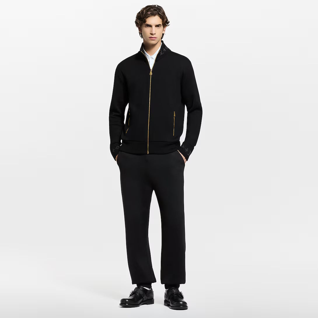 Double-Face Knit Travel Blouson