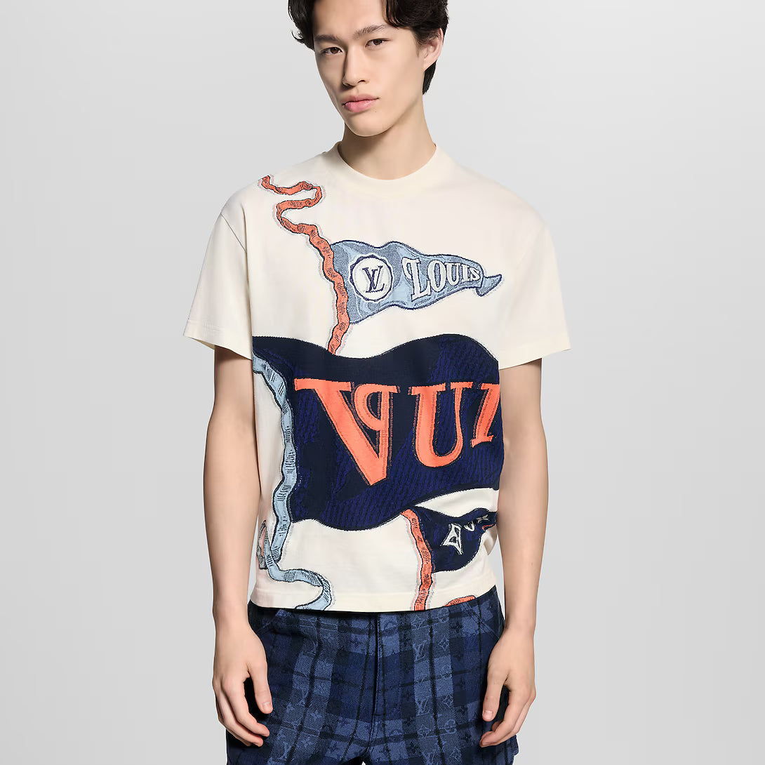 Intarsia Graphic T-Shirt