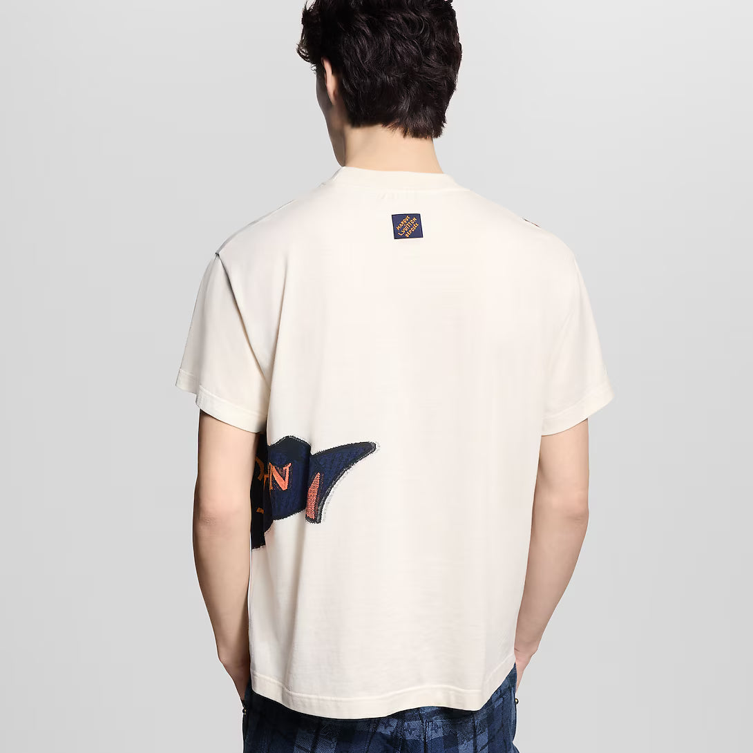 Intarsia Graphic T-Shirt