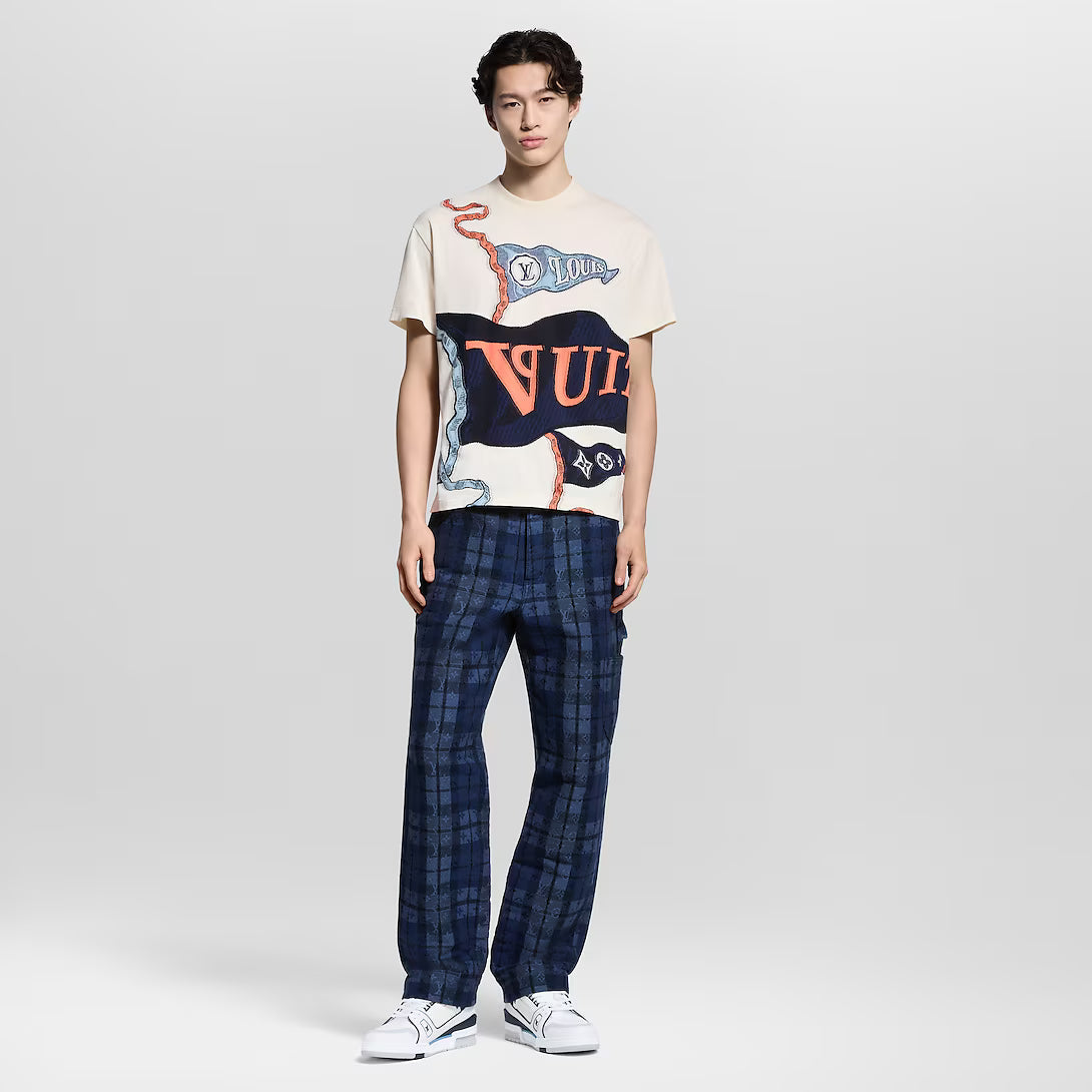 Intarsia Graphic T-Shirt