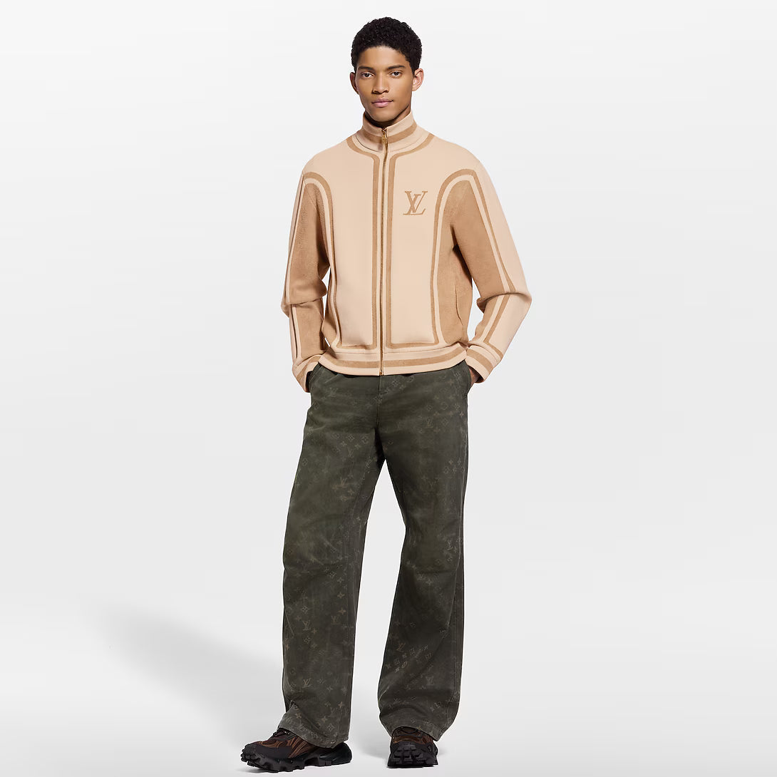 Knit Track Top