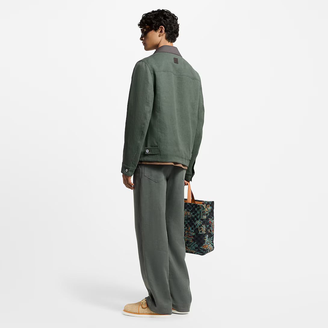 Light Linen Workwear Jacket
