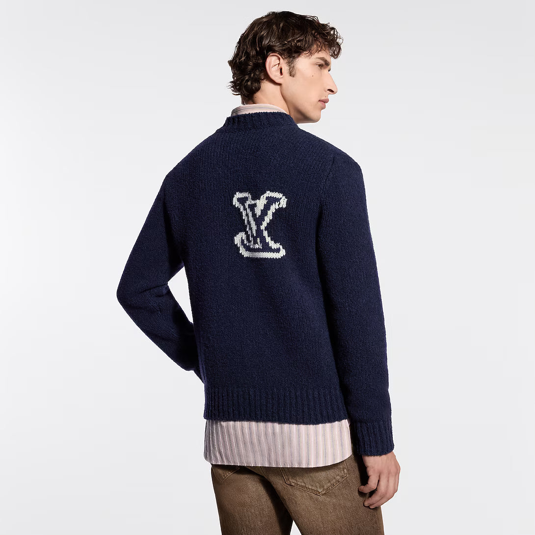 Intarsia Crewneck