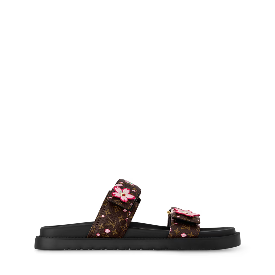 x TM  Sunset Flat Comfort Mule