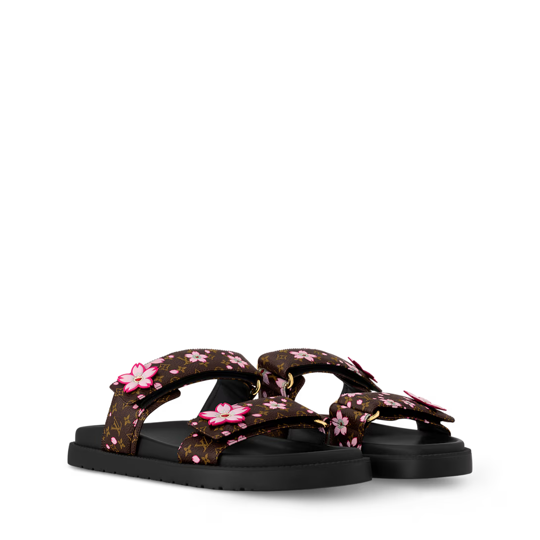 x TM  Sunset Flat Comfort Mule