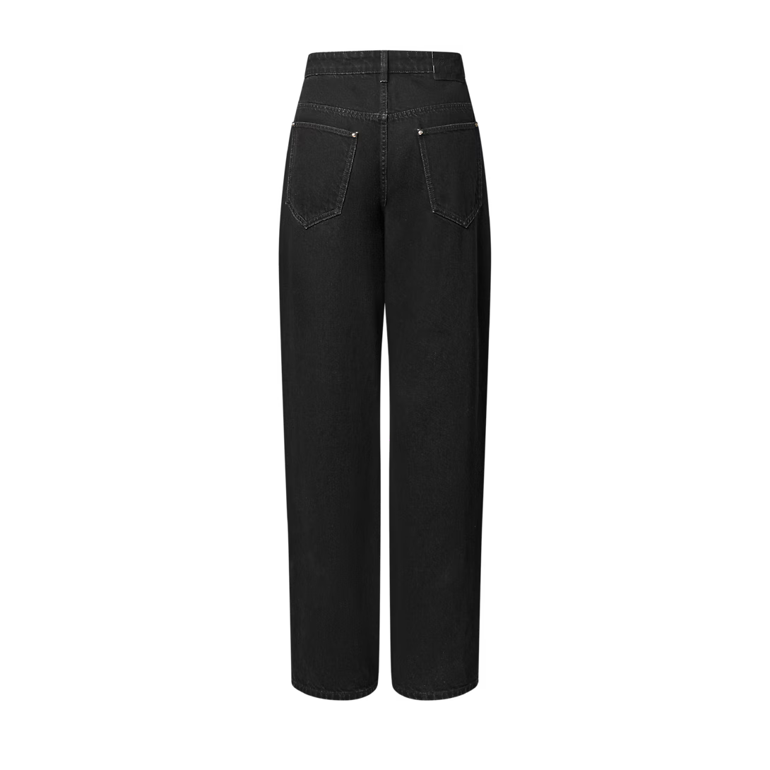 Monogram Destroy Denim Pants