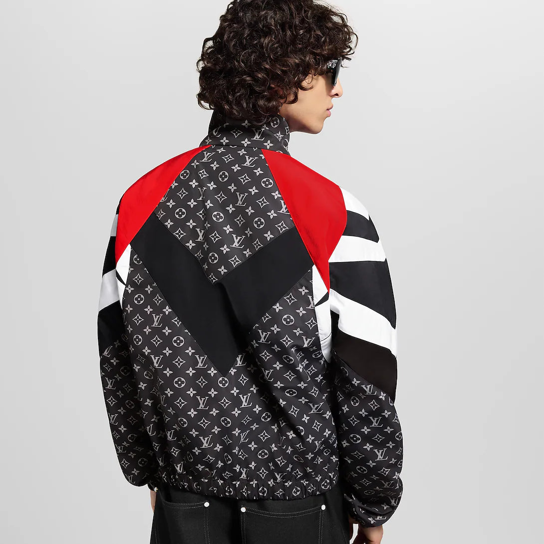 Monogram Printed Nylon Tracksuit Top