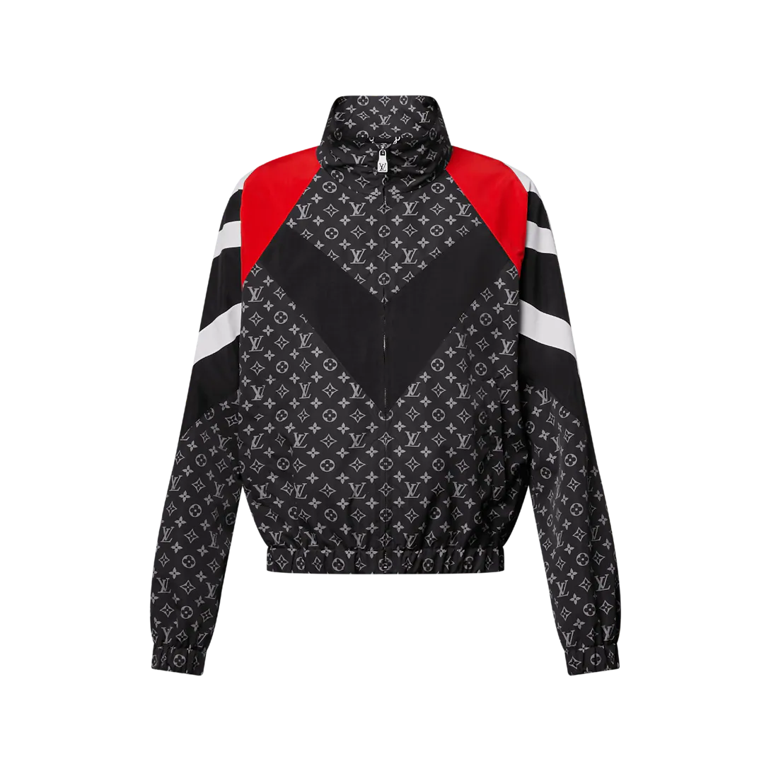 Monogram Printed Nylon Tracksuit Top
