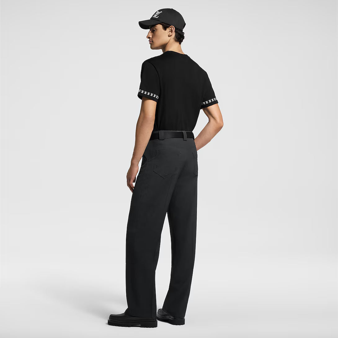Short-Sleeved Cotton Crewneck