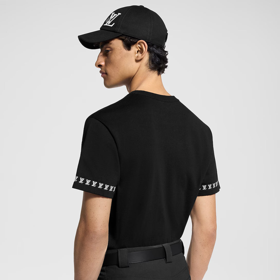 Short-Sleeved Cotton Crewneck