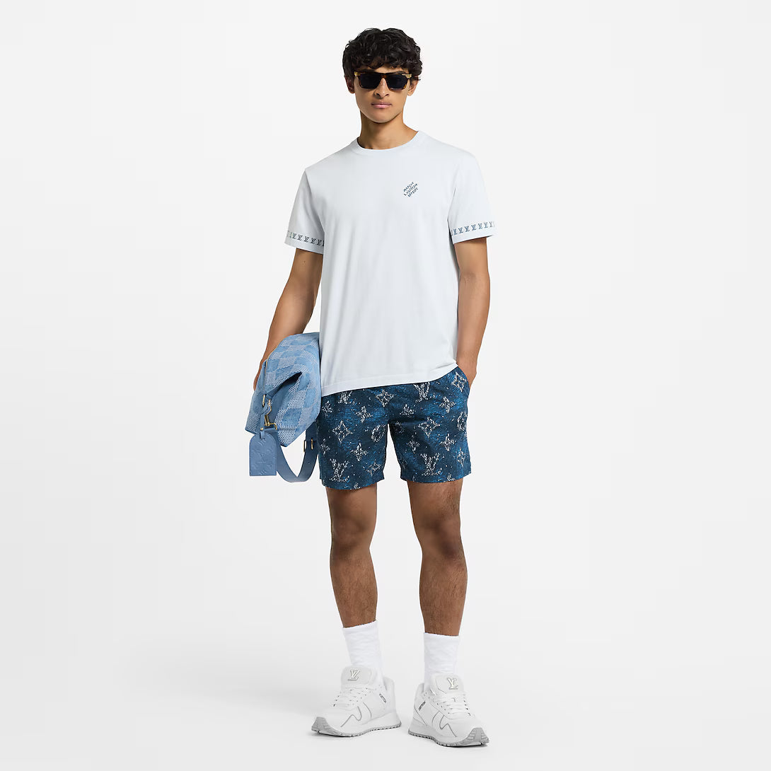 Short-Sleeved Signature Crewneck