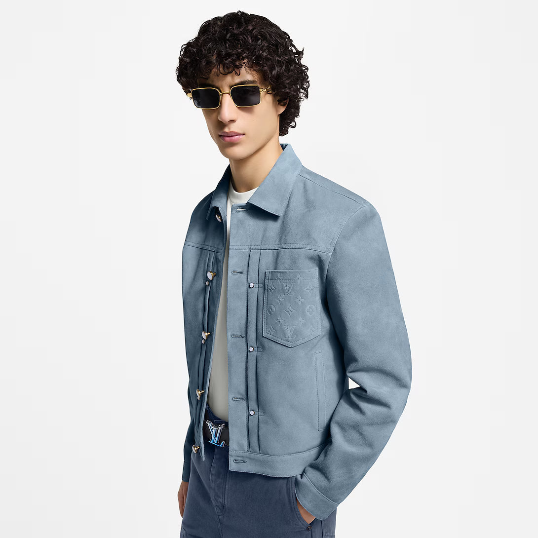 Suede Leather Type II Trucker Jacket
