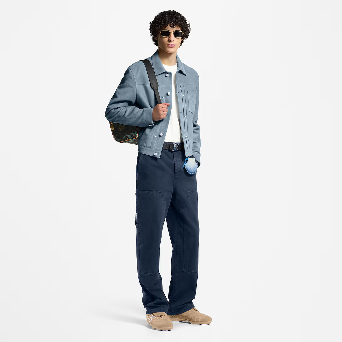 Suede Leather Type II Trucker Jacket
