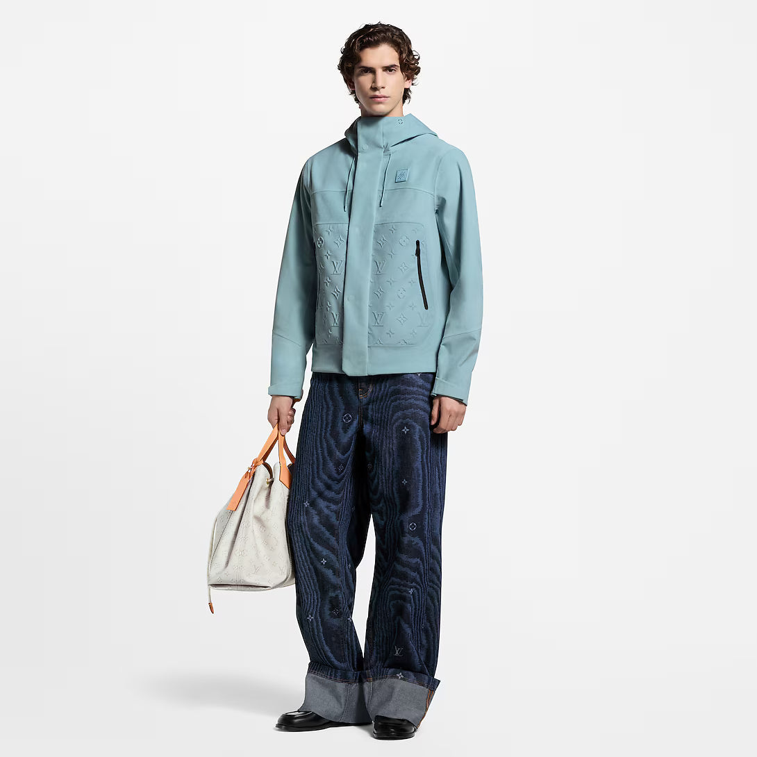 Technical Velvet Rain Jacket
