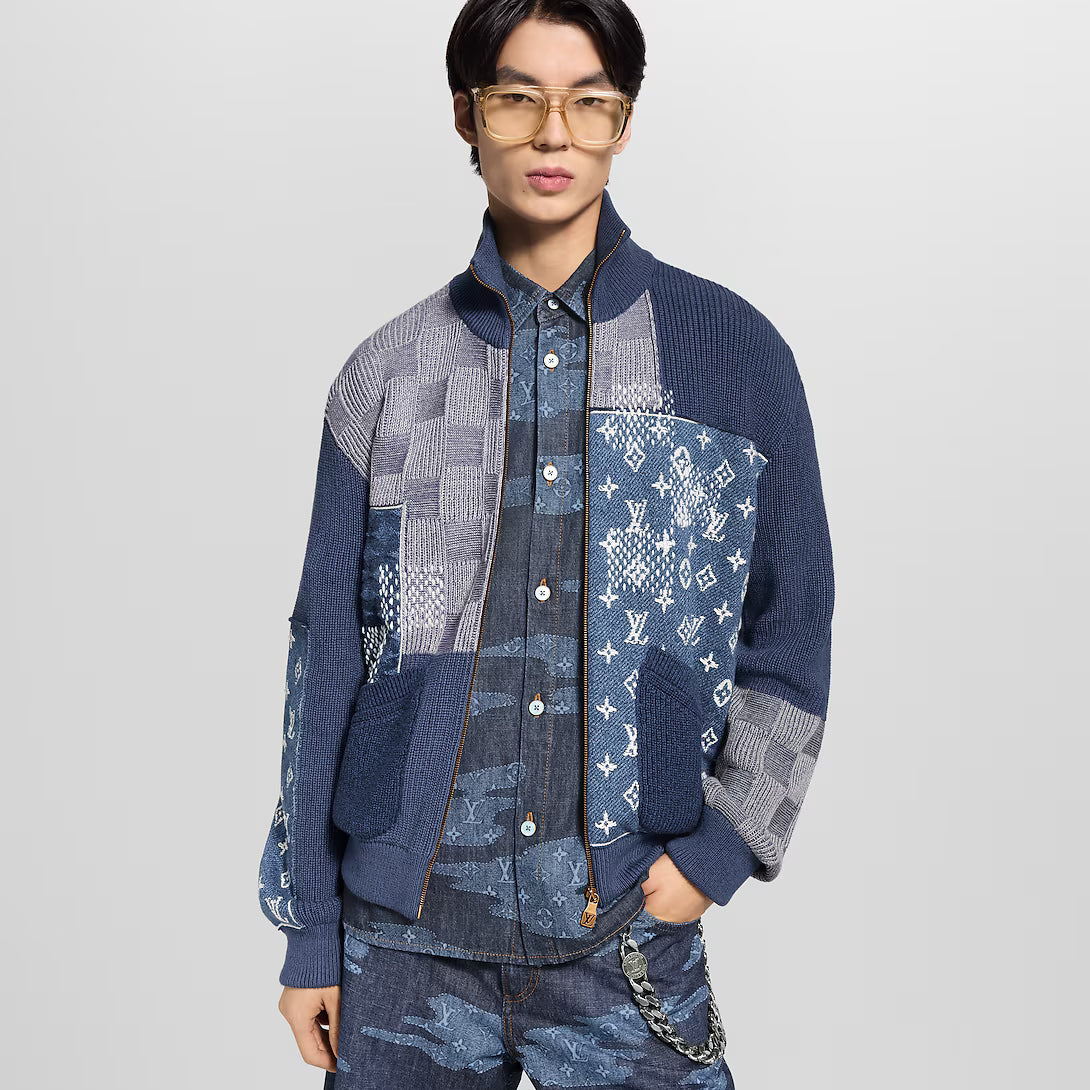 Zip Up Patchwork Tracktop